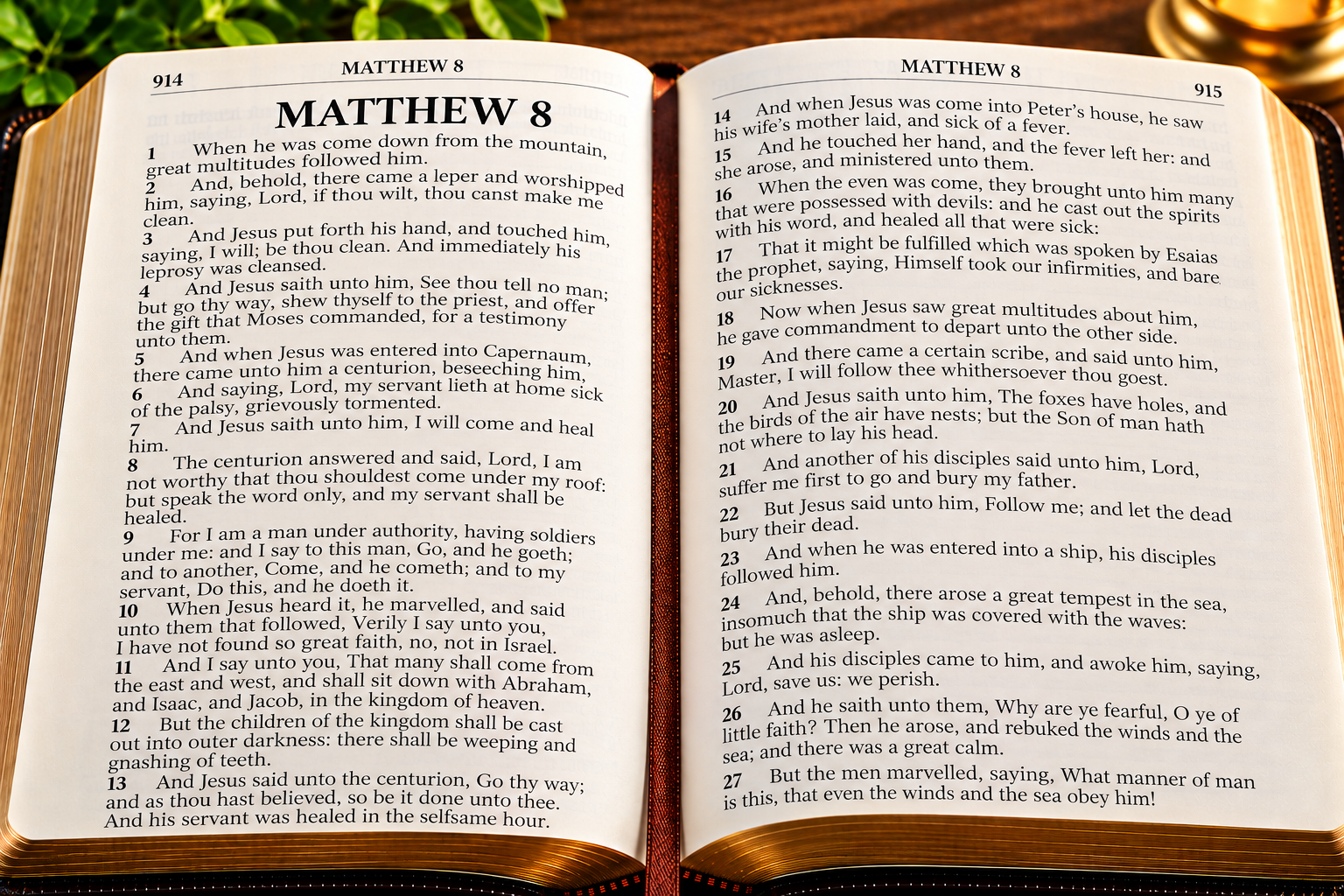 Matthew 8