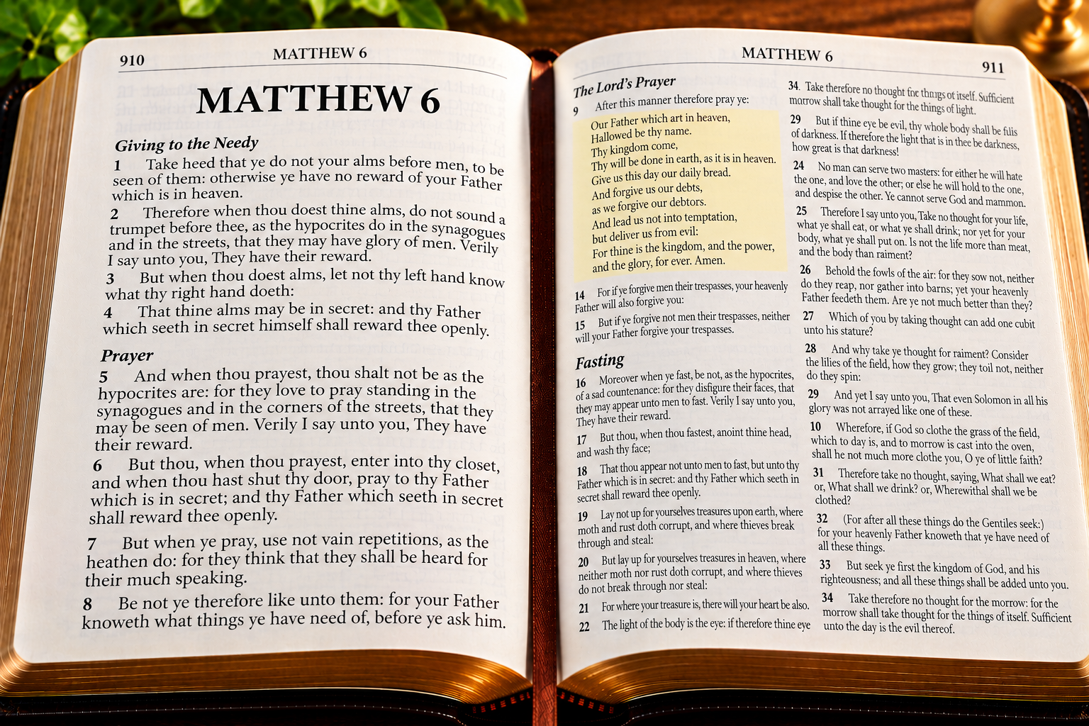 Matthew Chapter 6